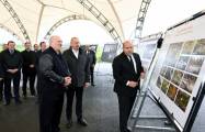  Les présidents de l'Azerbaïdjan et de la Biélorussie examinent le plan directeur de la ville de Fuzouli 