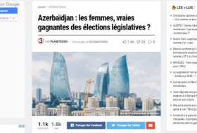  Un portail français aborde le rôle des femmes azerbaïdjanaises dans la société 