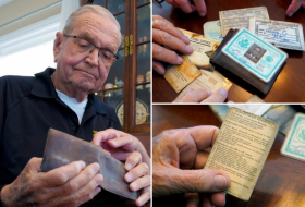 Un vétéran de la marine américaine retrouve son portefeuille perdu en Antarctique 53 ans après