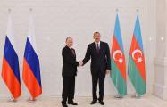   Le président Ilham Aliyev donne un coup de fil à Vladimir Poutine  