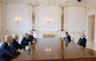   Le président Ilham Aliyev reçoit les représentants de l’Eglise mormone et de la Fondation Striling  