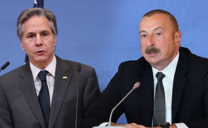  Ilham Aliyev reçoit un coup de fil du secrétaire d’État américain Antony Blinken 