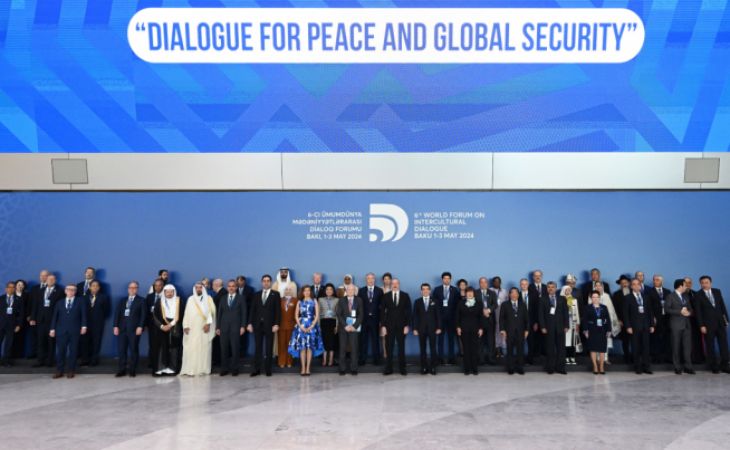   Le président Ilham Aliyev participe à la cérémonie d’ouverture du 6e Forum mondial sur le dialogue interculturel  