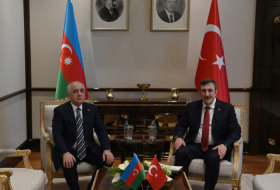 Ali Assadov s'entretient avec le vice-président turc