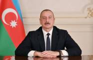   Ilham Aliyev partage une publication relative au Jour de l’Indépendance  