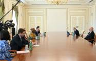  Le président Aliyev reçoit la directrice générale de l'Organisation mondiale du commerce 