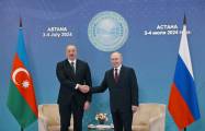  Les présidents Ilham Aliyev et Vladimir Poutine se réunissent à Astana - PHOTOS