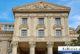 Le MAE d’Azerbaïdjan réagit sévèrement au discours de Sarkissian à l'APCE
