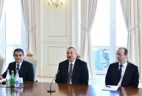 Ilham Aliyev: « L'économie de l'Azerbaïdjan se développe avec succès »