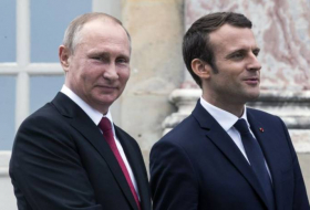Macron demande à Poutine de faire pression sur le régime syrien de façon «réelle et concrète»