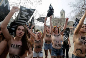 La première action des Femen, c'était il y a dix ans