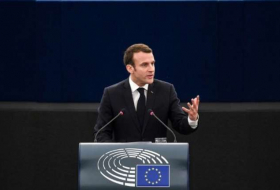 Macron fait son grand oral au Parlement de l'UE