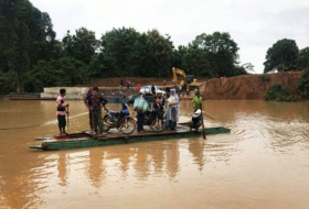 L'eau du barrage effondré au Laos inonde le Cambodge
