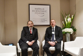 Réunion informelle Aliyev-Pashinian à Davos