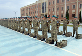   Un groupe de militaires azerbaïdjanais part pour l’Afghanistan -   VIDEO - PHOTOS    