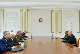  Ilham Aliyev a reçu le chef d'état-major de l'armée russe  