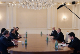  Ilham Aliyev reçoit une délégation iranienne menée par Seyed Abbas Araqchi 