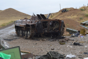   Des équipements militaires de l’armée arménienne détruits par l'armée azerbaïdjanaise  