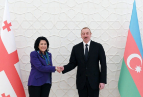   La présidente géorgienne félicite le président azerbaïdjanais Ilham Aliyev  