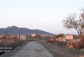   Le ministère azerbaïdjanais de la Défense diffuse   une vidéo   du village de Giyasly  