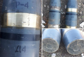   Des obus d'artillerie au phosphore blanc retrouvés sur le territoire d'un ancien poste arménien à Sougovouchan -   PHOTO    