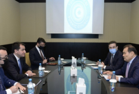   Hikmet Hadjiyev rencontre le secrétaire général du Conseil turcique  