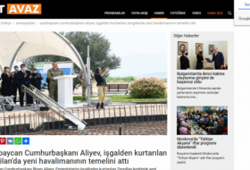  La visite du président Aliyev au Karabagh couverte par les médias turcs 
