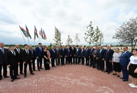  Ilham Aliyev a posé la première pierre des travaux de restauration de la ville d’Aghdam - Mise à jour, Photos