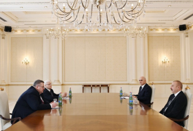  Le président azerbaïdjanais a reçu le vice-premier ministre de Russie 