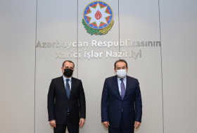 Le chef de la diplomatie azerbaïdjanaise rencontre le secrétaire général de l'Organisation des États turciques