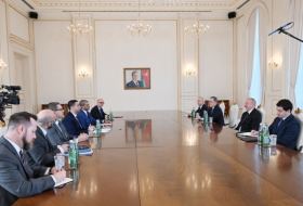  Le président Ilham Aliyev a reçu une délégation de l'OSCE 