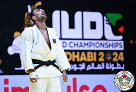   Le judoka azerbaïdjanais Zelim Kotsoïev devient champion du monde  