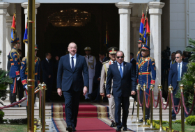  Cérémonie d’accueil officiel du Président Ilham Aliyev en Egypte -  PHOTOS  