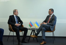   Le ministre azerbaïdjanais des Affaires étrangères rencontre son homologue ukrainien  