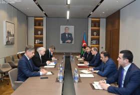  Le chef de la diplomatie azerbaïdjanaise rencontre le représentant spécial du ministère russe des Affaires étrangères 