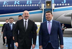  Le président Ilham Aliyev s'est rendu à Astana 