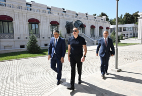 Visite du président Ilham Aliyev à Khankendi - PHOTOS