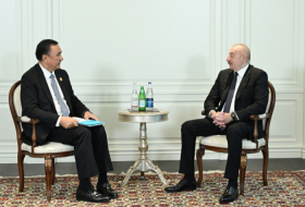   Ilham Aliyev reçoit le secrétaire général de l’Organisation des Etats turciques à Choucha  