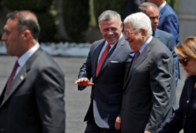 Le roi de Jordanie entame une rare visite à la présidence palestinienne
