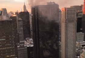 La Trump Tower de New York en feu
