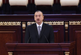 Ilham Aliyev a participé  à la cérémonie consacrée au 70e anniversaire de l`ANSA  PHOTOS