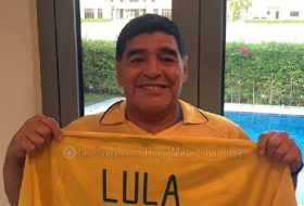 Diego Maradona, soldat fidèle de Dilma et Lula