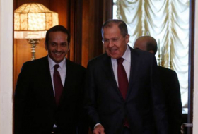 Lavrov reçoit son homologue qatari à Moscou