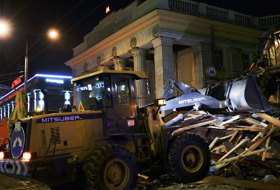La mairie de Moscou fait raser en une nuit des dizaines d`échoppes près des métros