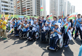 Le drapeau azerbaïdjanais a été levé au Village paralympique à Rio de Janeiro