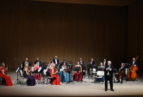 Concert de Strauss Festival Orchestra de Vienne au Centre Heydar Aliyev à Bakou
