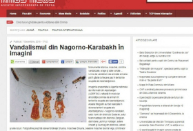 Amos News: le vandalisme arménien au Haut-Karabagh en images