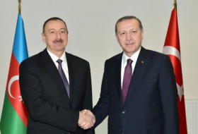 Recep Tayyip Erdogan a présenté ses voeux au président azerbaïdjanais