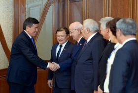 Le président kirghiz a reçu les chefs des délégations parlementaires des pays membres de la TürkPA