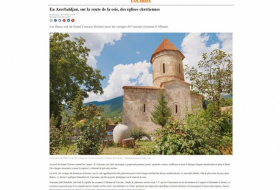 Le site français «La Croix» publie un article sur des églises chrétiennes en Azerbaïdjan